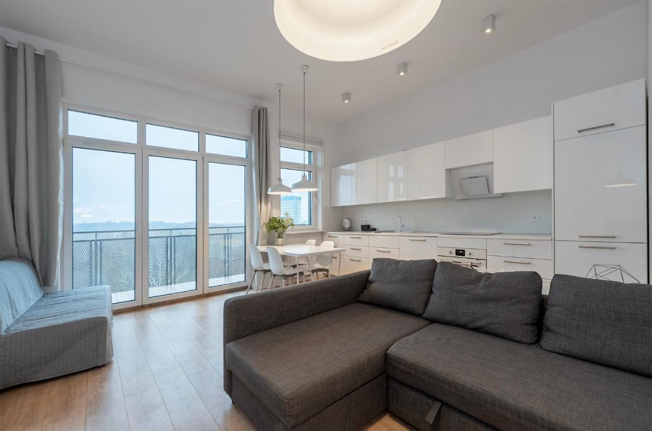 Penthouse With A View Of Lodz & Free Parking Διαμέρισμα Εξωτερικό φωτογραφία